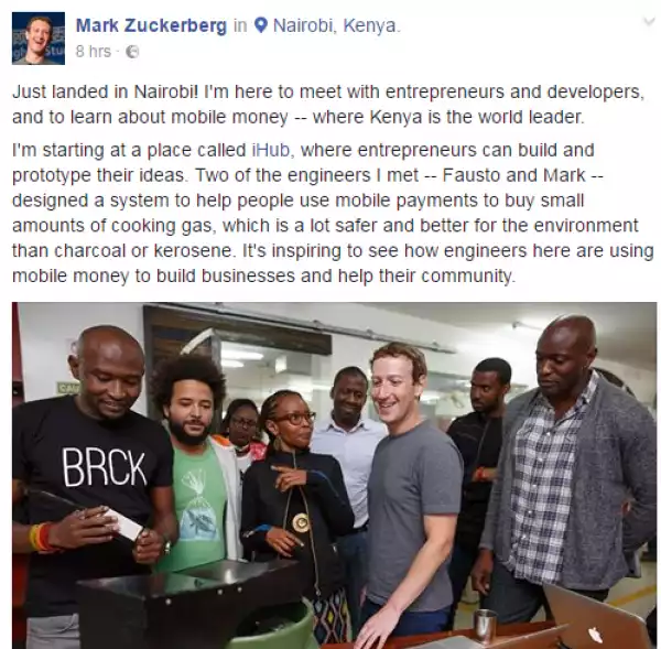 See How Kenyan TV Presenter Mocked Nigeria And Nigerians Over Mark Zuckerberg